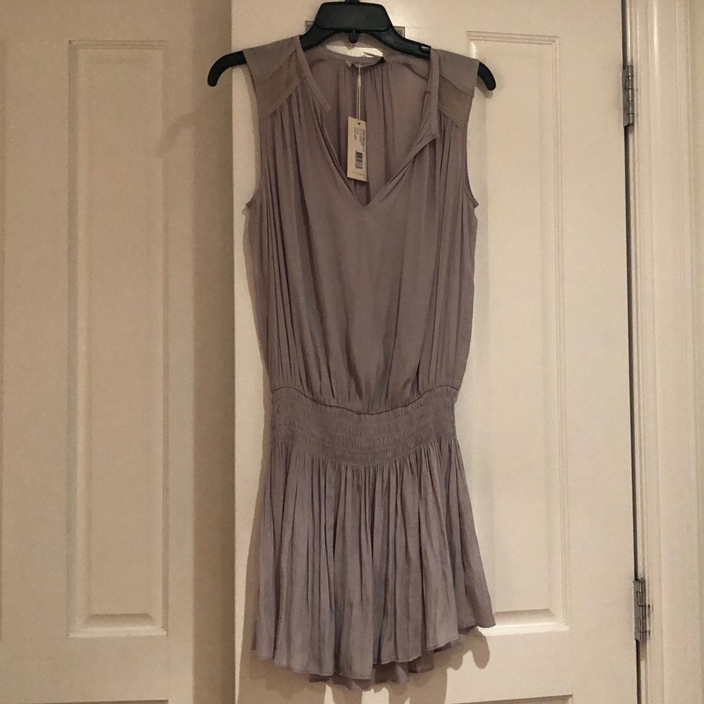 NWT Ramy Brook Grey Sallie Dress Size small